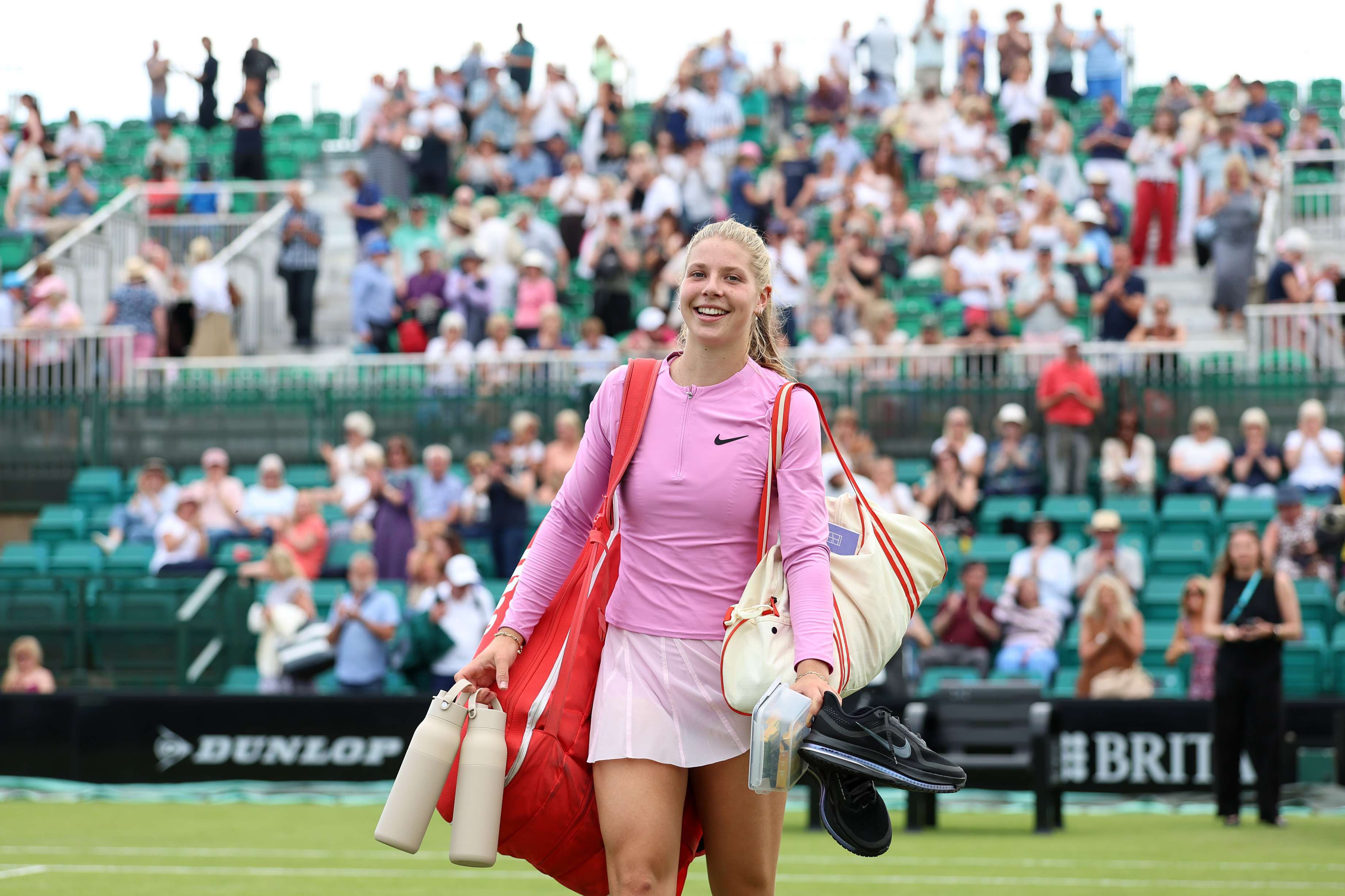 Five Brits into second round in Nottingham