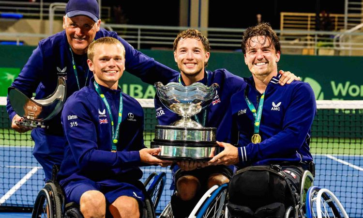 World Team Cup 2026: Alfie Hewett and Gordon Reid lead Lexus GB men's team to a fifth title