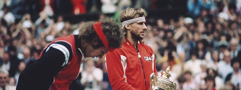 Borg McEnroe at Wimbledon 1980
