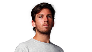 A headshot of British tennis player Cameron Norrie. 