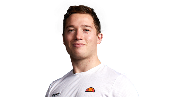 A headshot of British wheelchair tennis player Alfie Hewett.