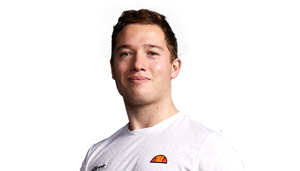 A headshot of British tennis player Alfie Hewett.